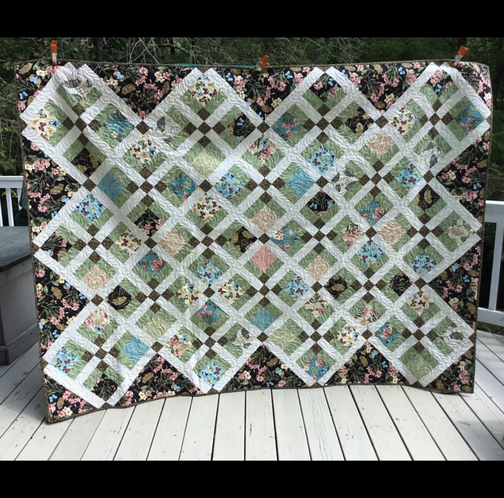 Springtime in the Garden - 71" x 96" (Twin)