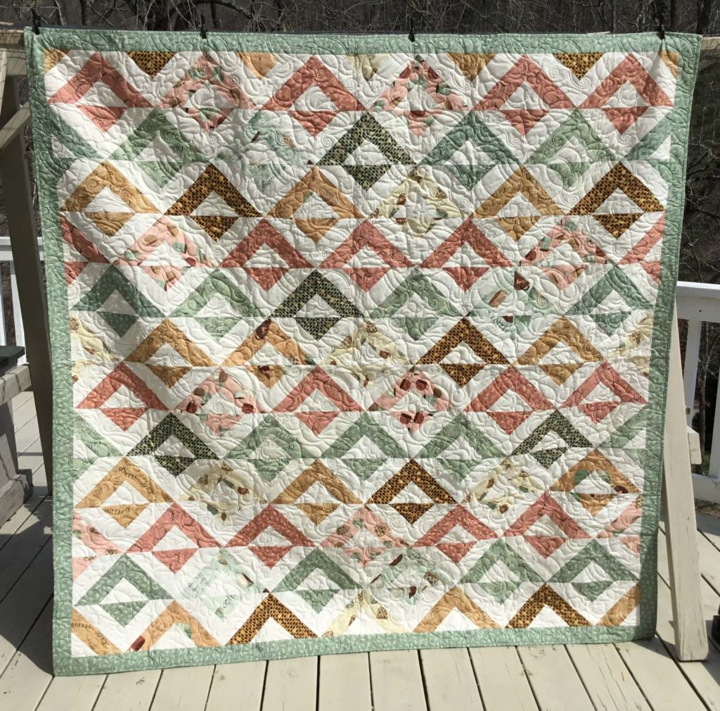 Coffee, Anyone? - 66 x 68" (throw)