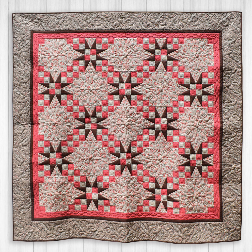 Star Tracks - 80" x 80" (full/large throw)