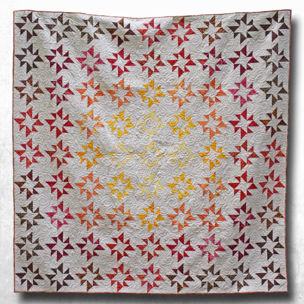 Autumn Stars - 90" x 90" (queen)