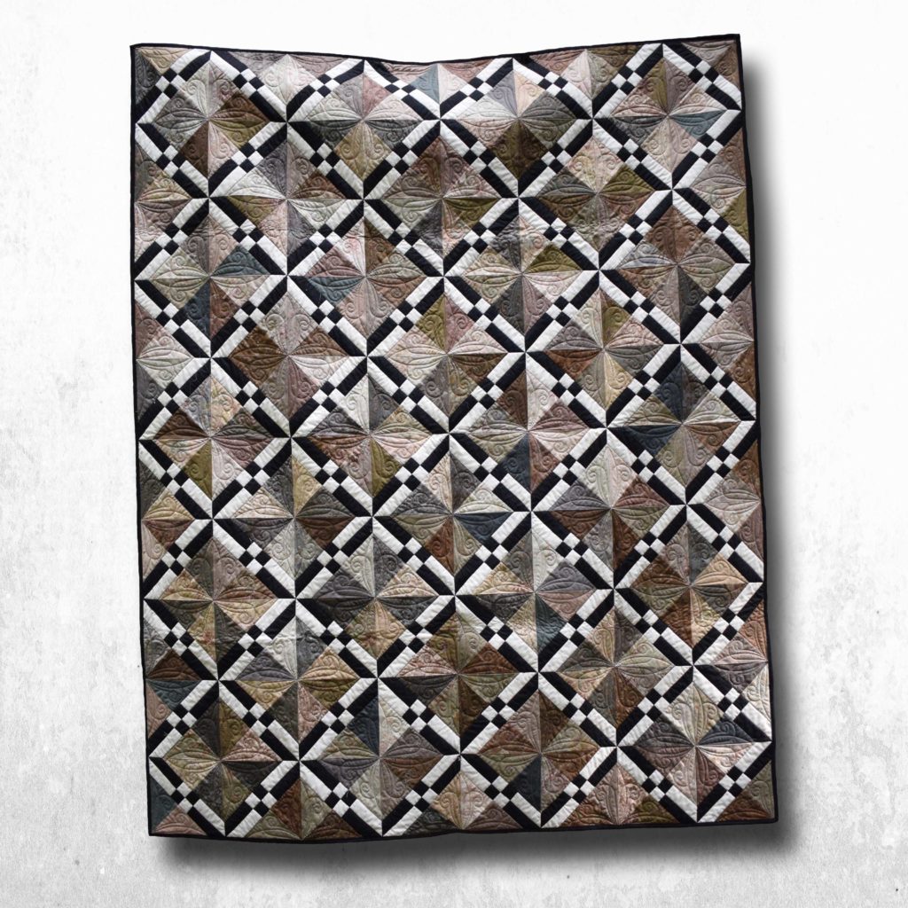 Off the Grid - 70" x 84" (lap or twin)